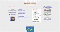 Desktop Screenshot of michelsauval.com