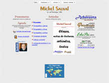 Tablet Screenshot of michelsauval.com